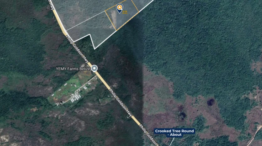 10.38 Acres of Land for Sale in Belize Rural North II