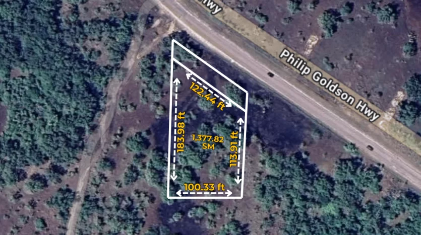 Highway Frontage Lot for Sale in Sandhill