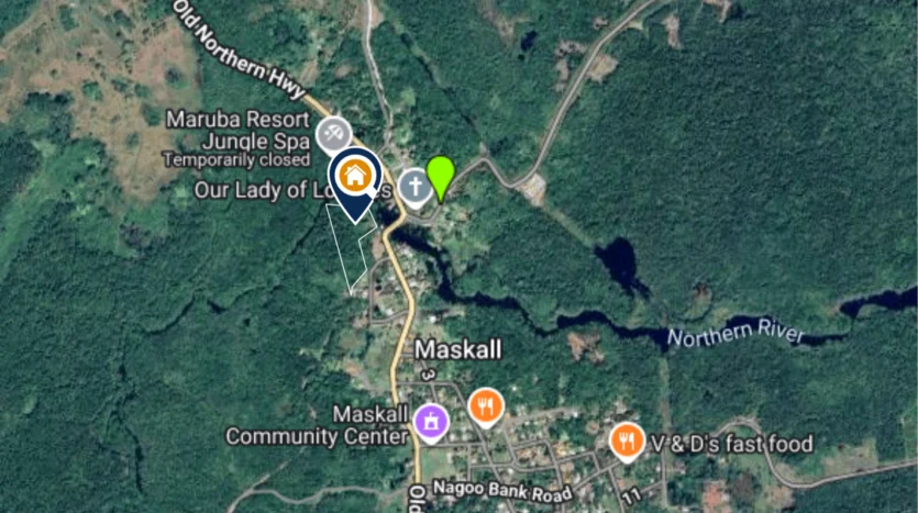 Land for Sale in Maskall Belize