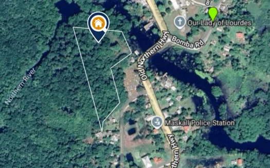 Land for Sale in Maskall Belize – River-Back Property on Old Northern Highway