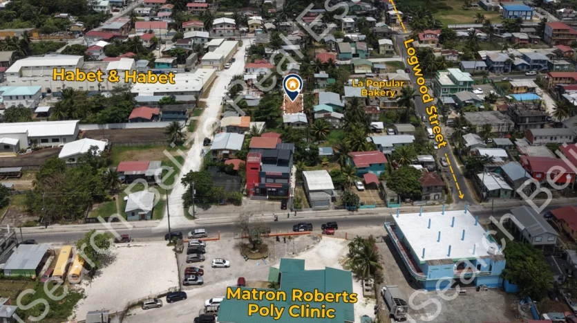Land for Sale in Belize City on Logwood Street