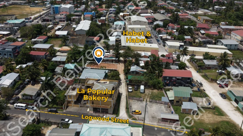Cleared residential lot in Belize City