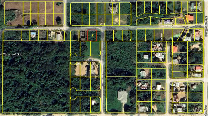 402.54 square meter residential lot for sale in Dangriga Belize near Dangriga Airport