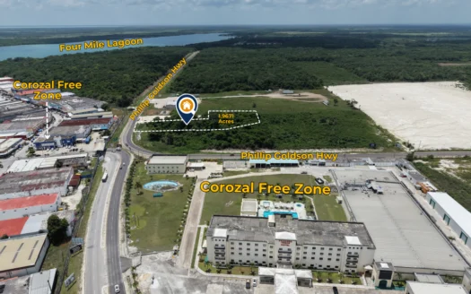 Commercial Land for Sale in Corozal Belize – 1.97 Acres